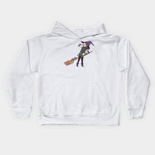 Cat witch Kids Hoodie